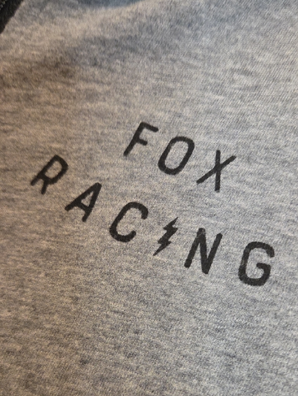 Fox Grey Pullover with Printed Logo - Picture 3 of 5